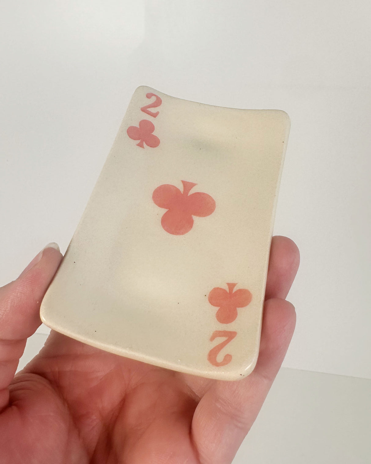 Playing Card Ceramic Ring Dishes | Terra Clay Co.