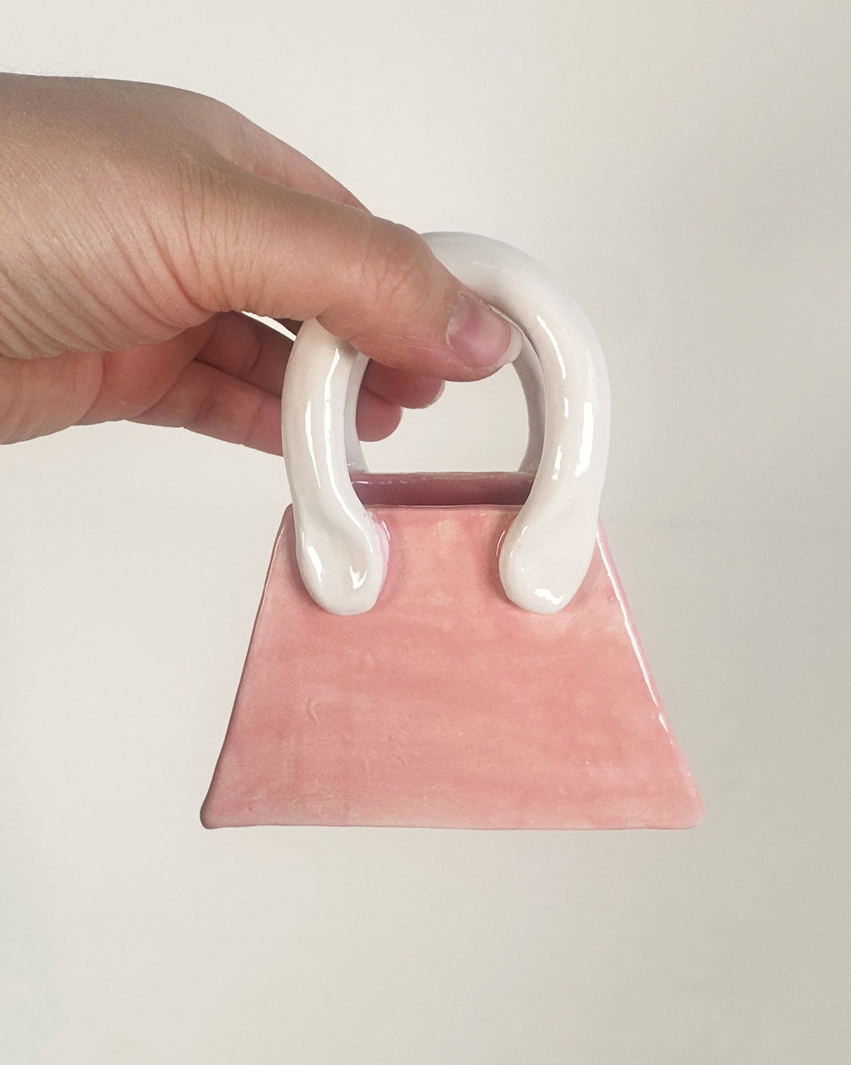 Colorful Ceramic Purse Bud Vases | Jessica Walker