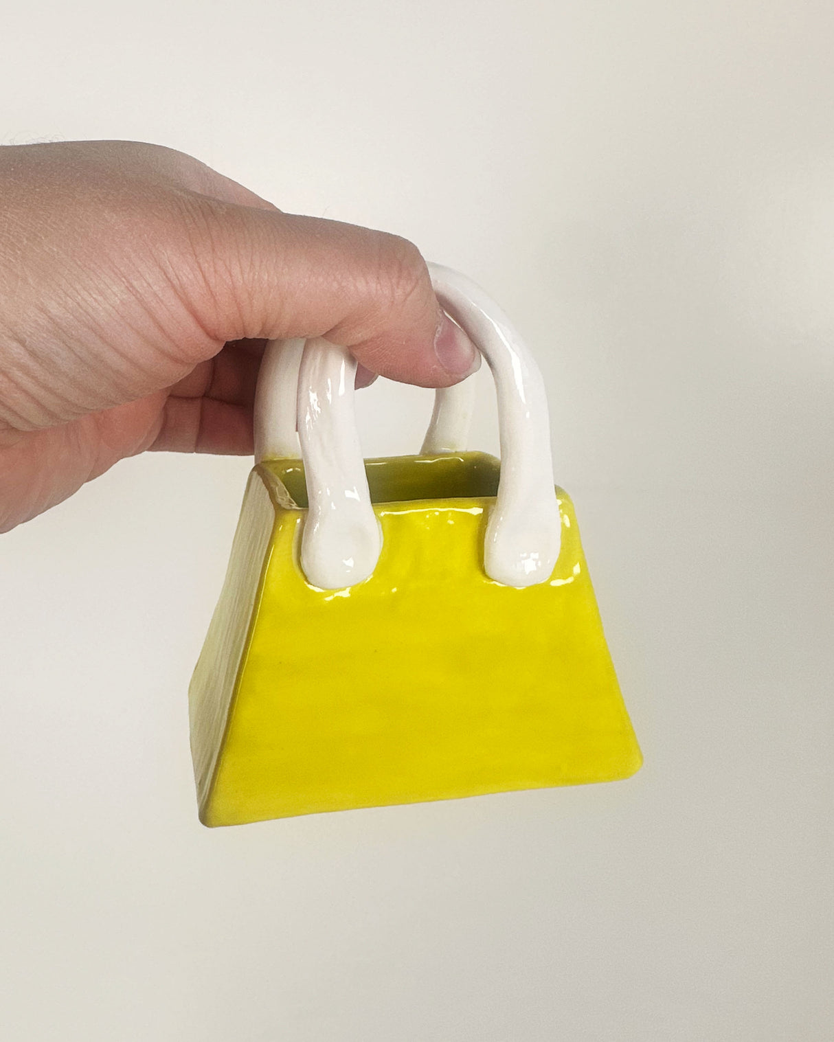 Colorful Ceramic Purse Bud Vases | Jessica Walker
