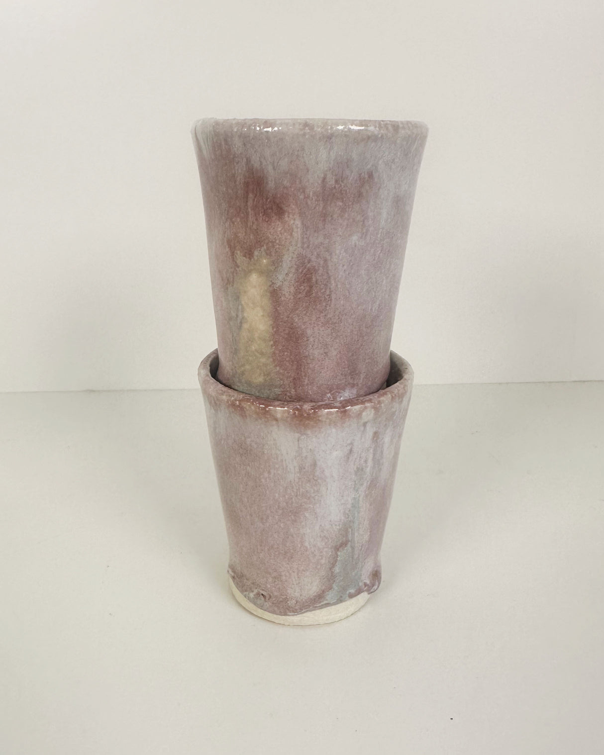 Shimmery Purple Mini Tumblers/Shot Glasses | Jessica Walker