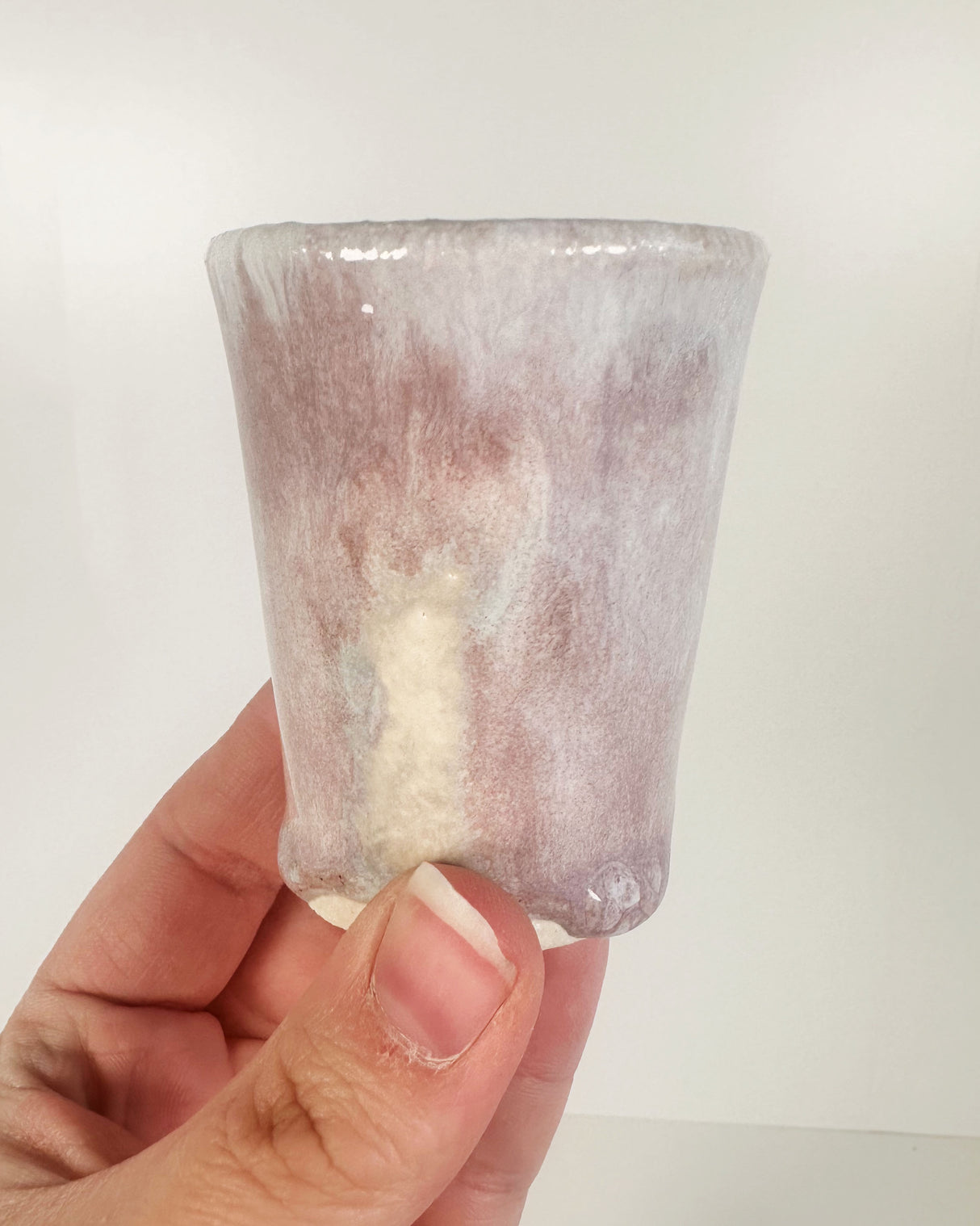 Shimmery Purple Mini Tumblers/Shot Glasses | Jessica Walker