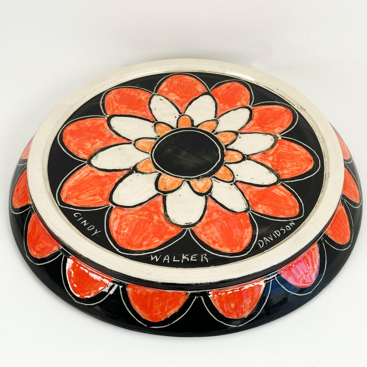 Large Monarch Butterfly Plate | Cindy Walker Davidson