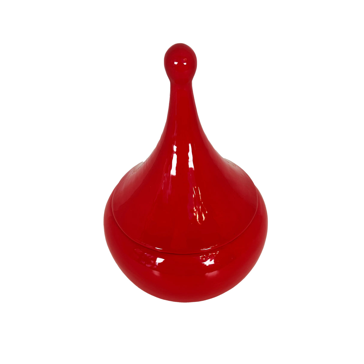 Teardrop Jars in Ruby Red