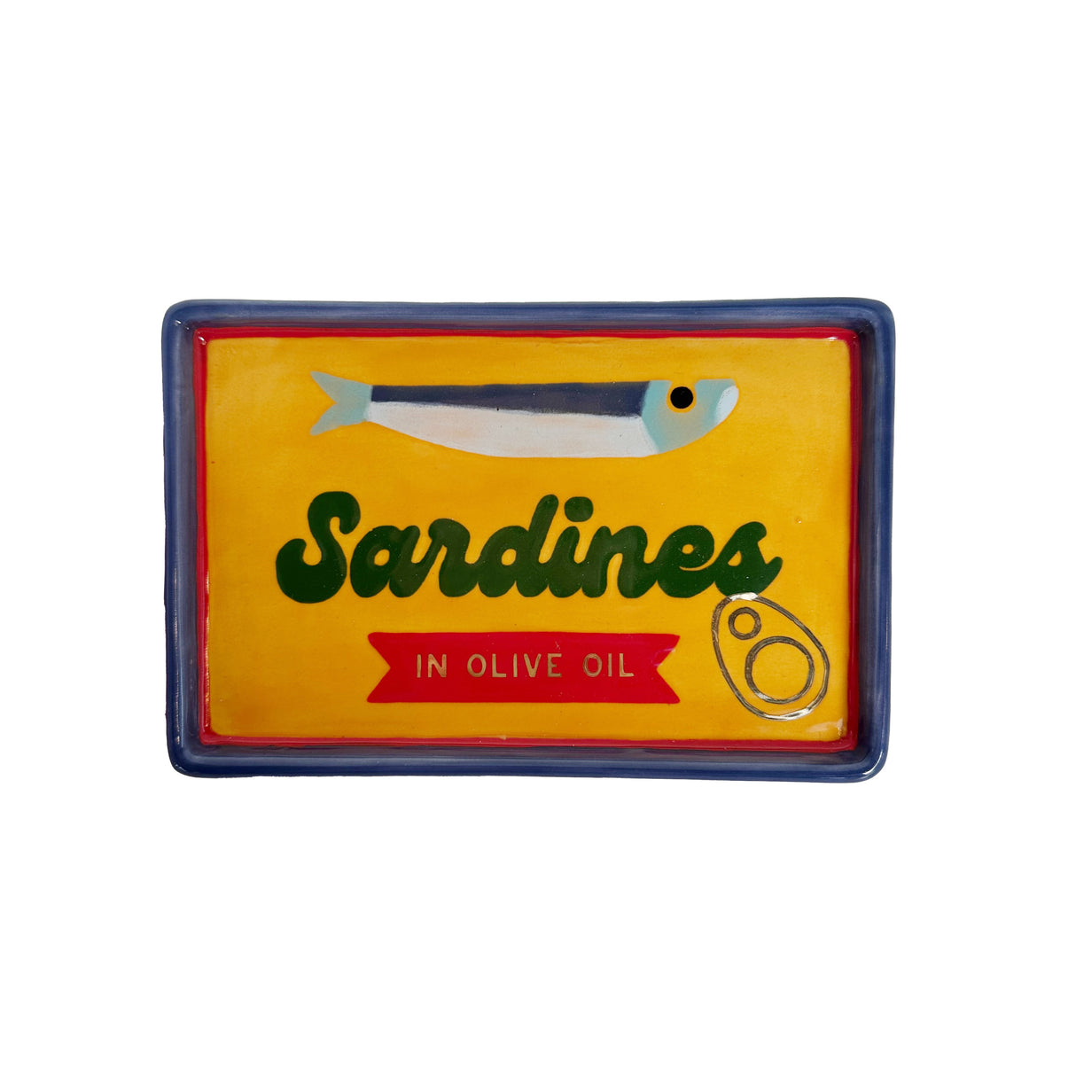 "Canned" Sardine Tray in Yellow | Wholesale