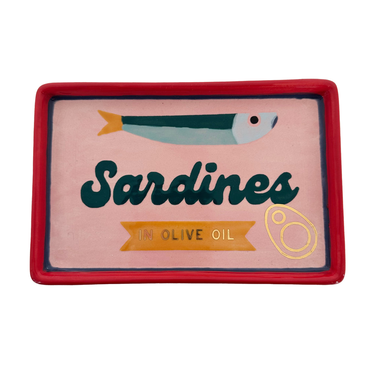 "Canned" Sardine Tray in Pink | Wholesale