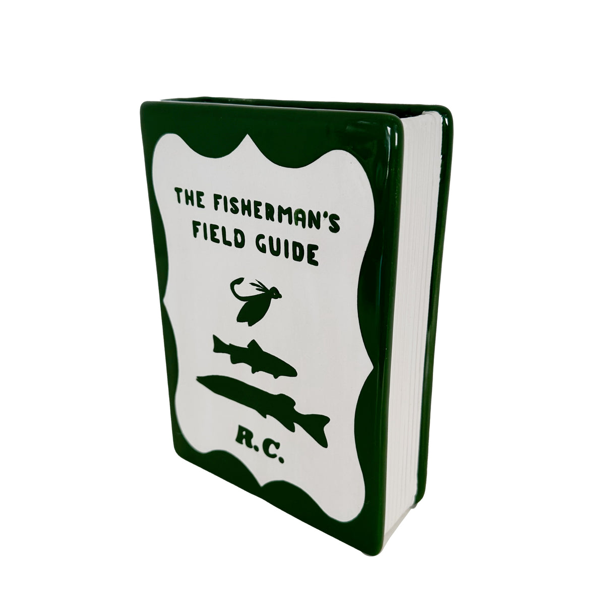 Fisherman's Guide Book Vase | Wholesale