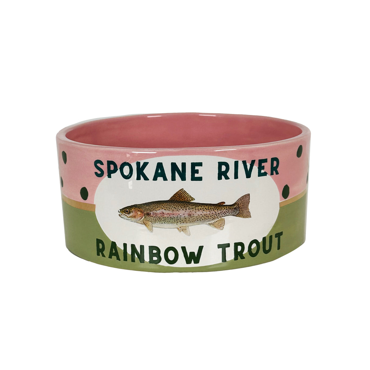 "Canned" Rainbow Trout Vase | Wholesale