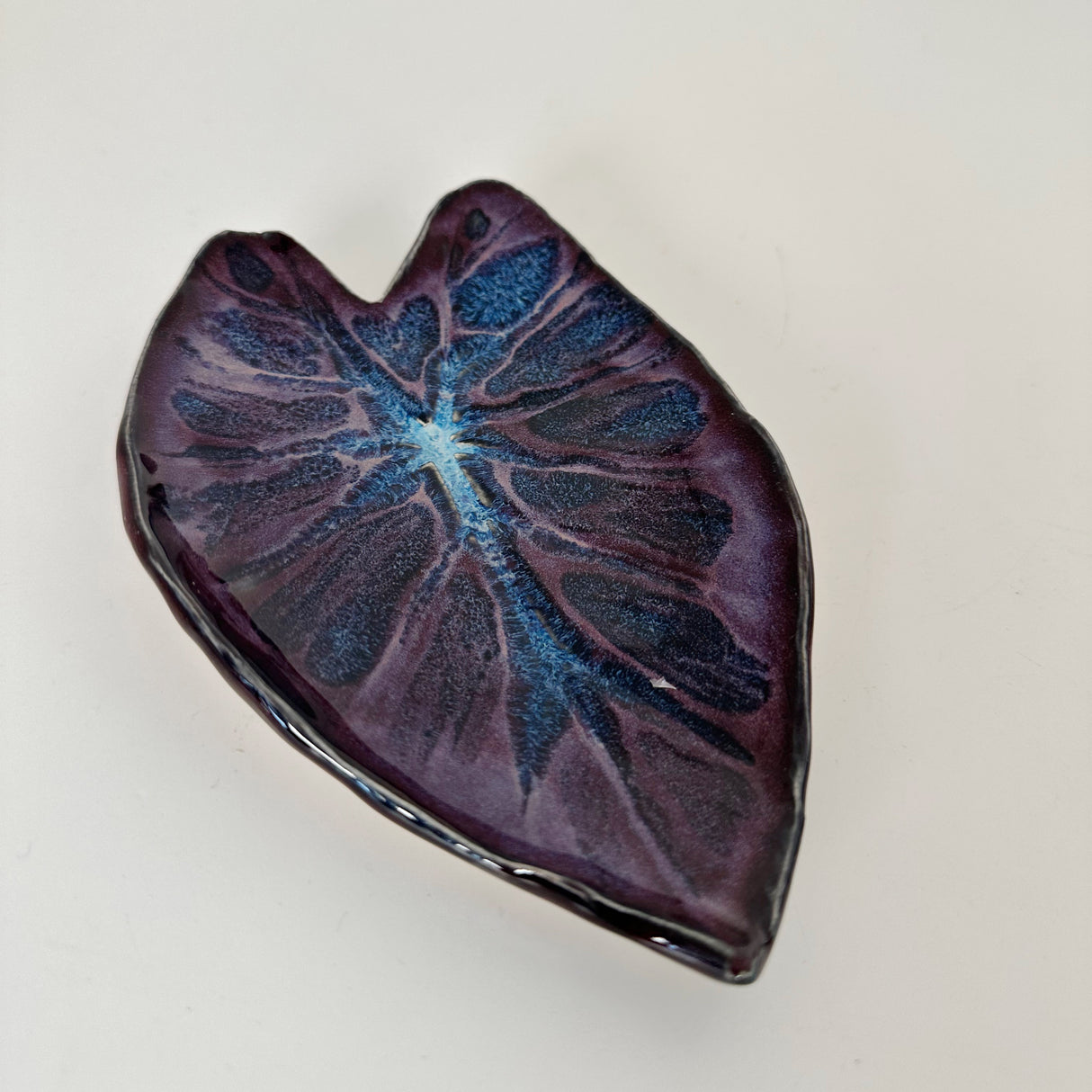 Small Leaf Impression Dishes | Cindy Walker Davidson