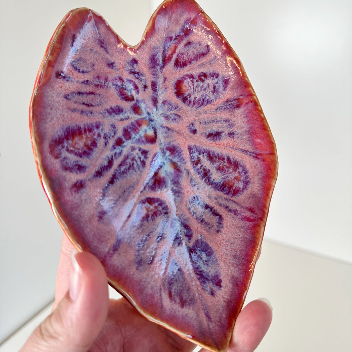 Small Leaf Impression Dishes | Cindy Walker Davidson
