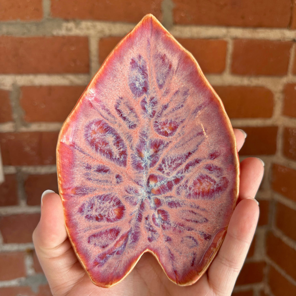 Small Leaf Impression Dishes | Cindy Walker Davidson
