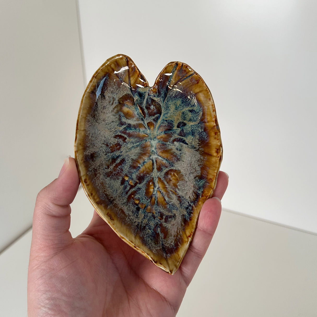 Small Leaf Impression Dishes | Cindy Walker Davidson
