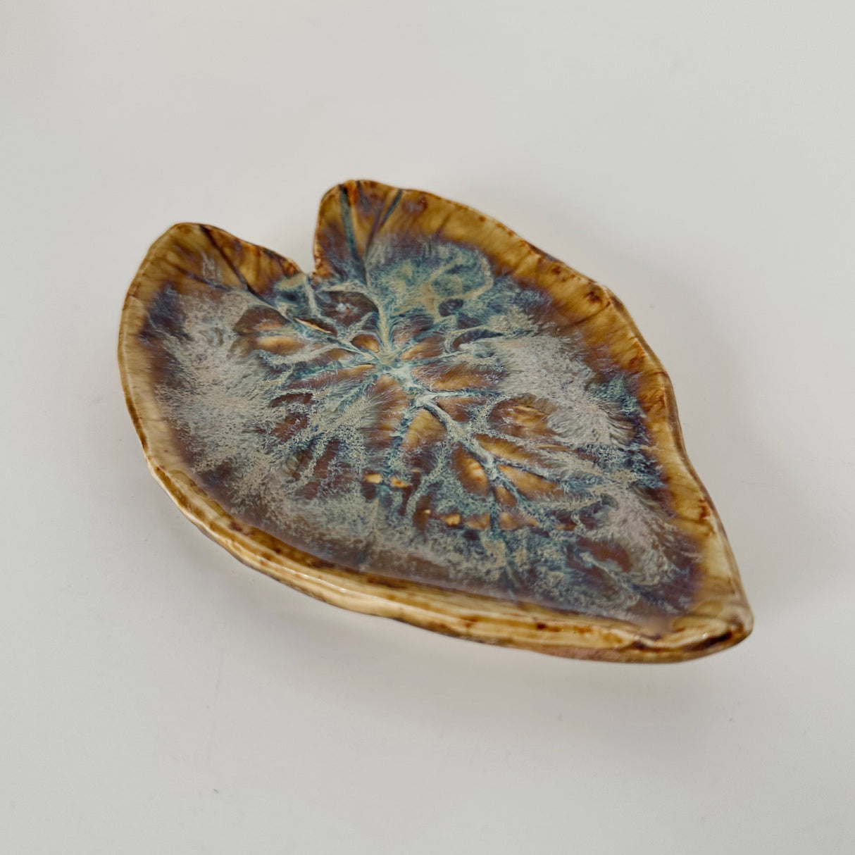 Small Leaf Impression Dishes | Cindy Walker Davidson