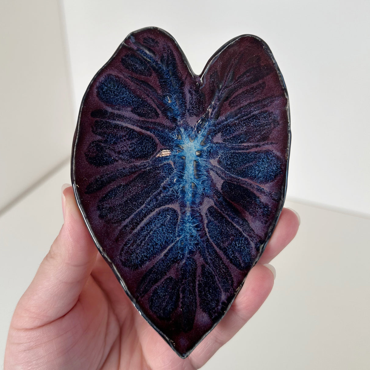 Small Leaf Impression Dishes | Cindy Walker Davidson