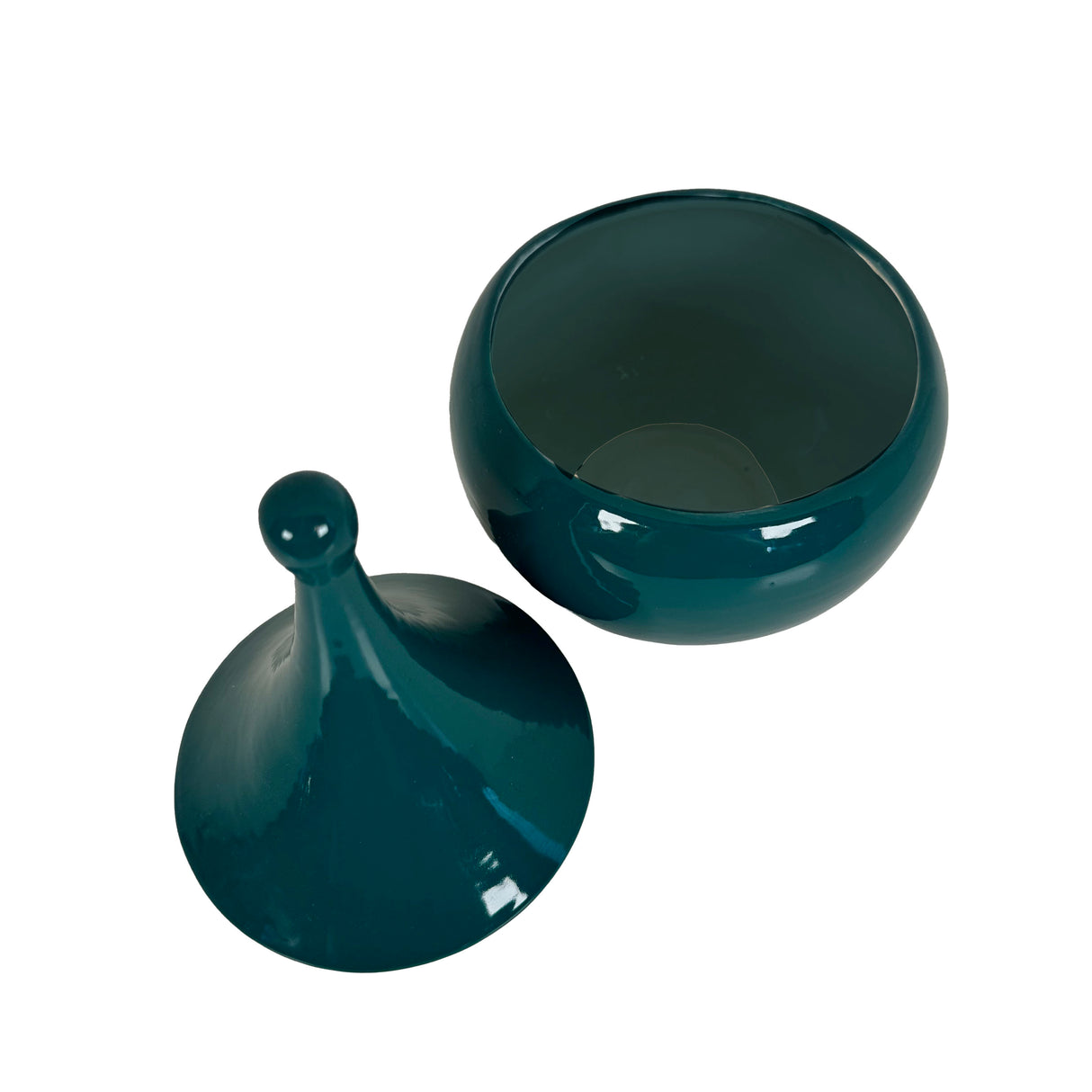 Teardrop Jars in Midnight Teal