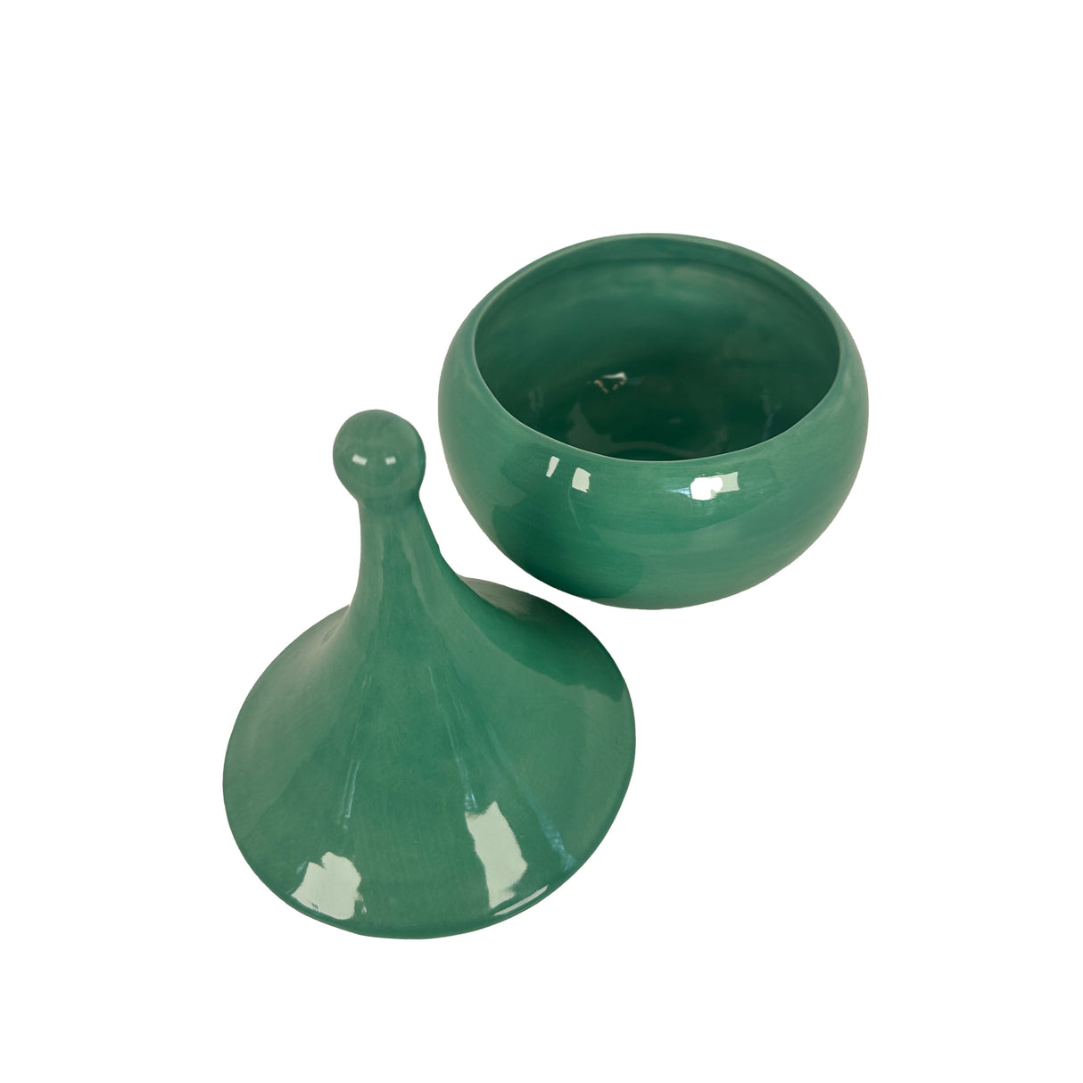 Teardrop Jars in Kitchen Jade