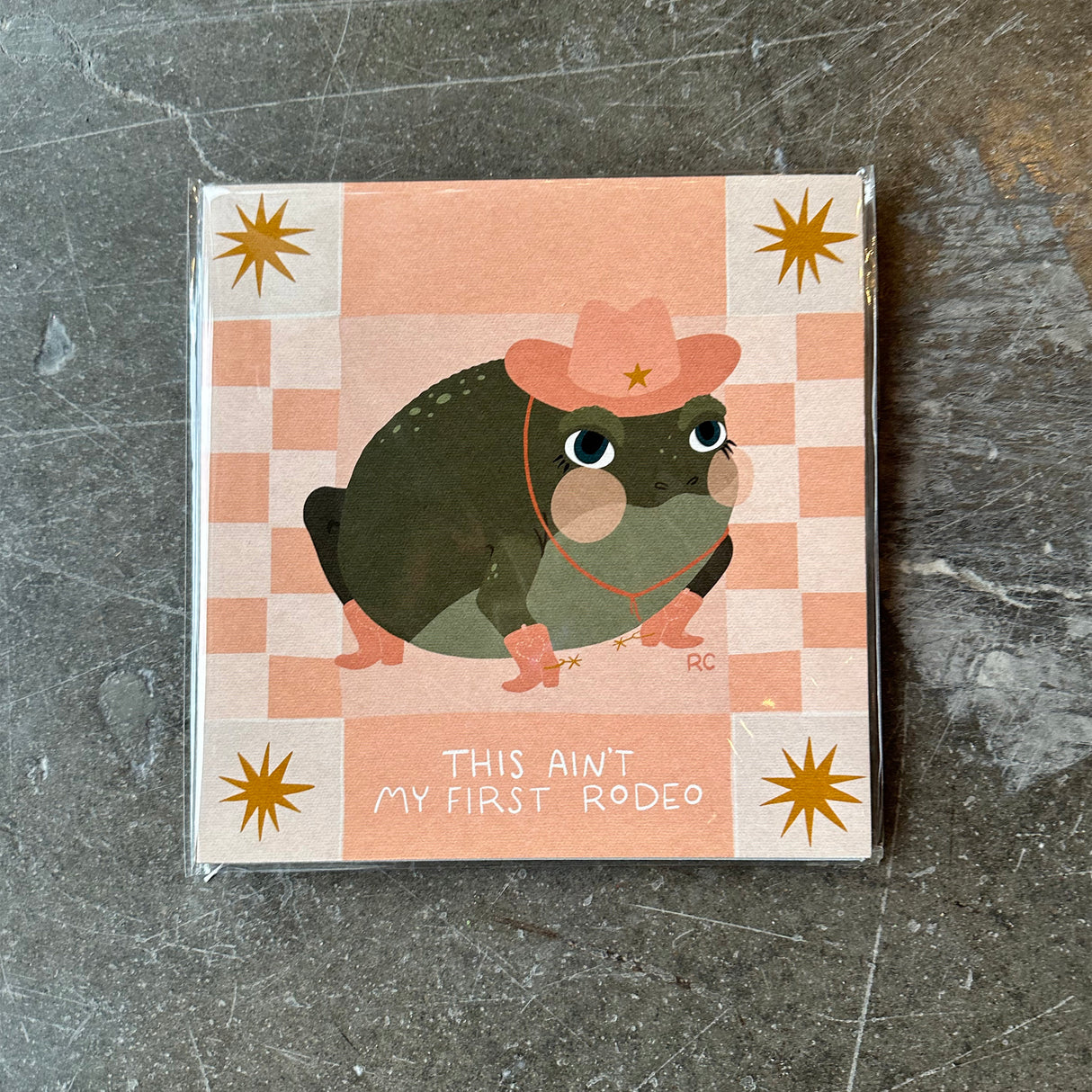 Rodeo Frog Print | Rachele Cromer