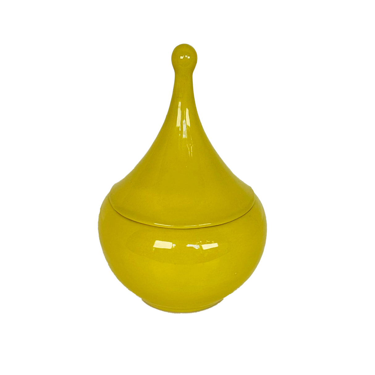 Teardrop Jars in Cactus Green