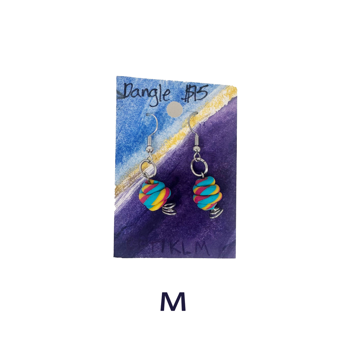 Rainbow Earrings in Polymer Clay- Dangles, Studs, & More Styles Available