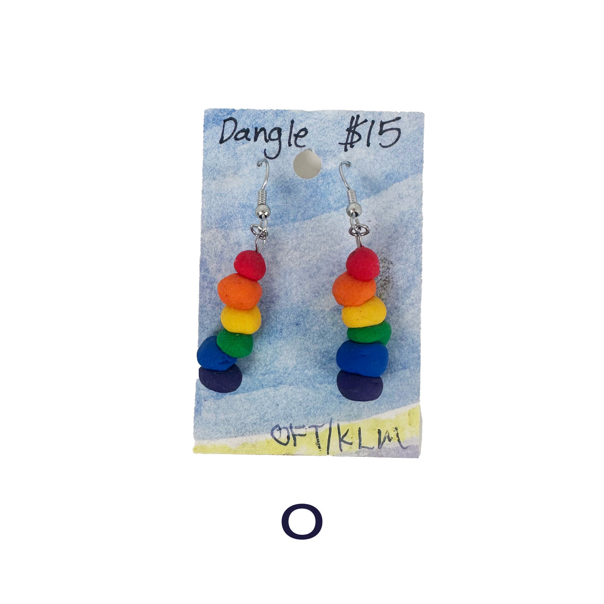 Rainbow Earrings in Polymer Clay- Dangles, Studs, & More Styles Available
