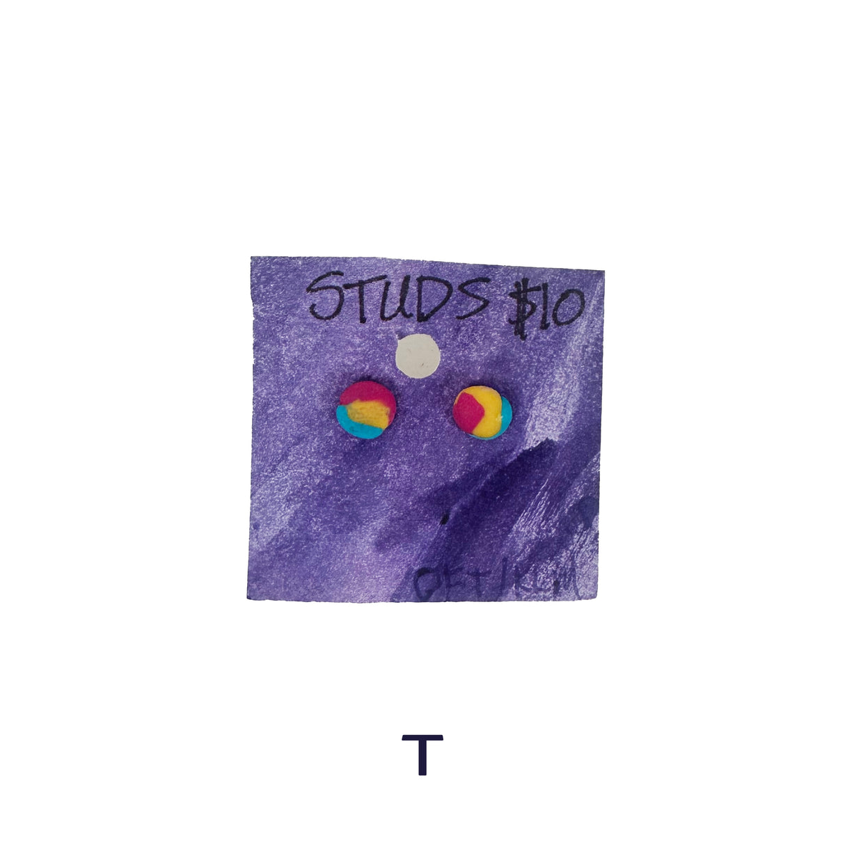 Rainbow Earrings in Polymer Clay- Dangles, Studs, & More Styles Available