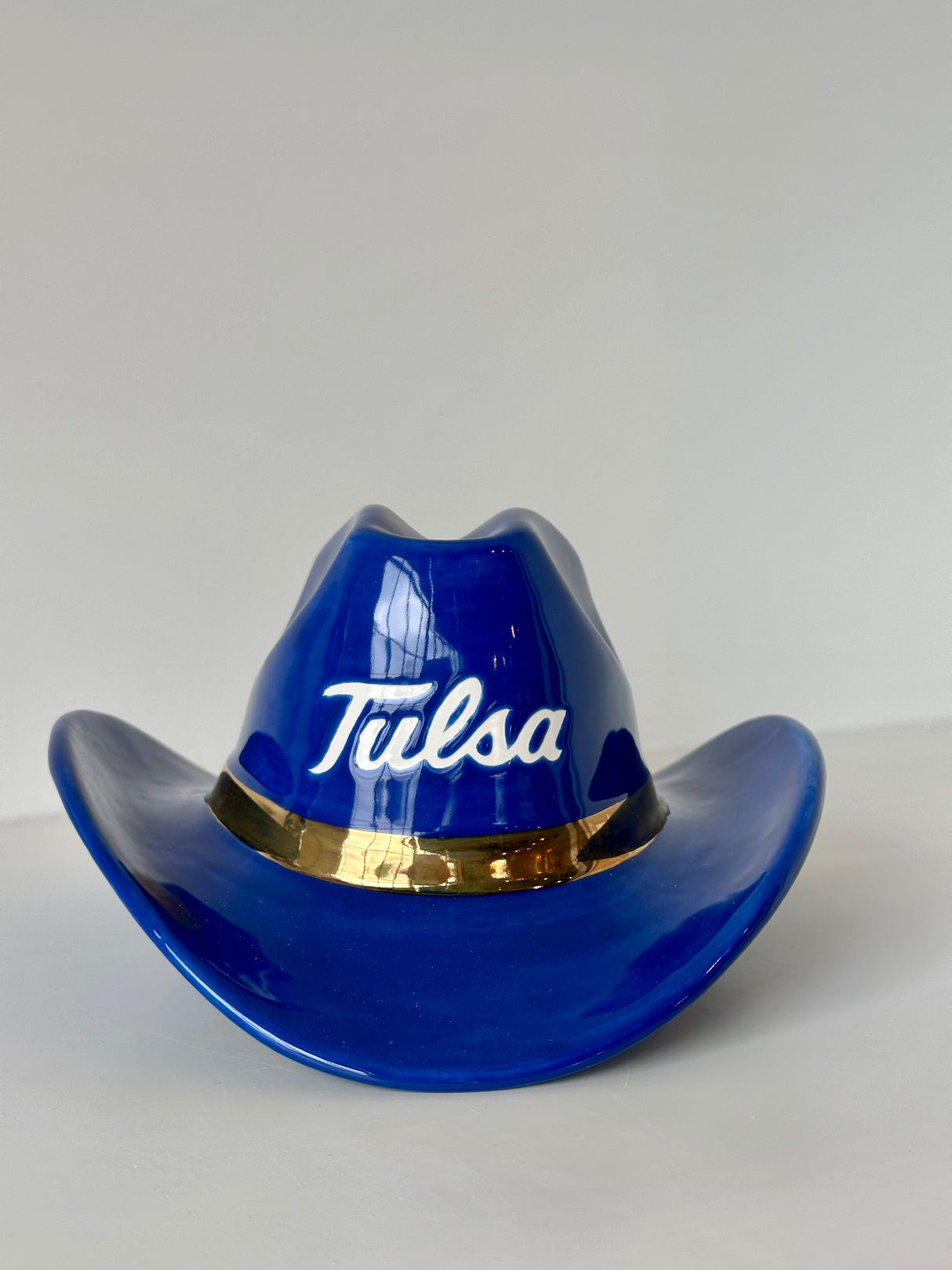 TU Cowboy Hat with 22K Gold Accents