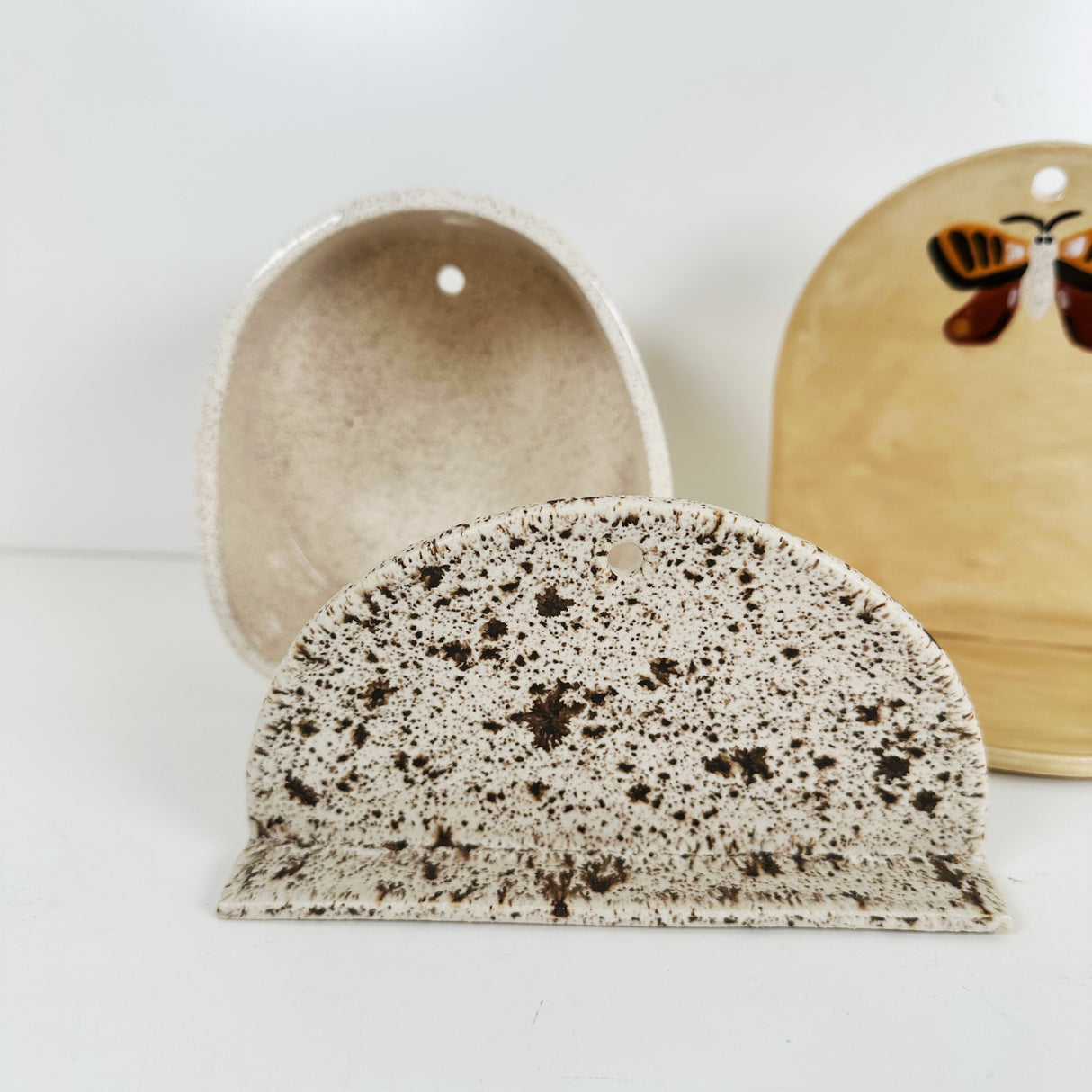 Speckled, Buff Wall Altars | Madeleine Schmidt