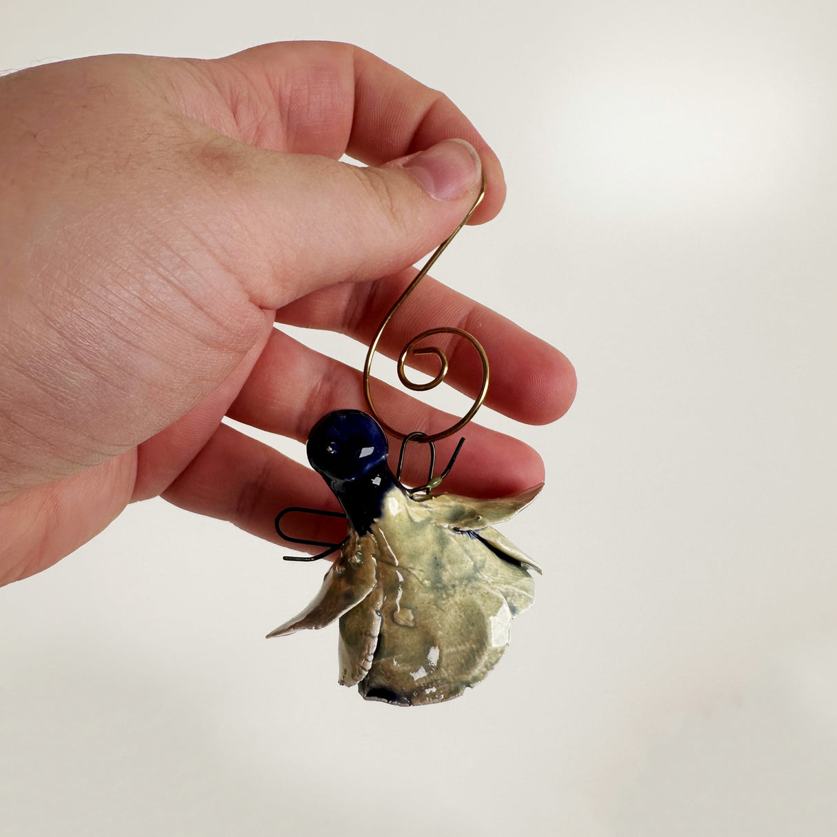 Abstract Ceramic Angel Ornament - Small | Once & Future Things