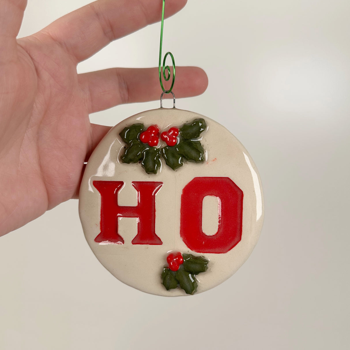 Ho Ceramic Ornament | Molly Jensen