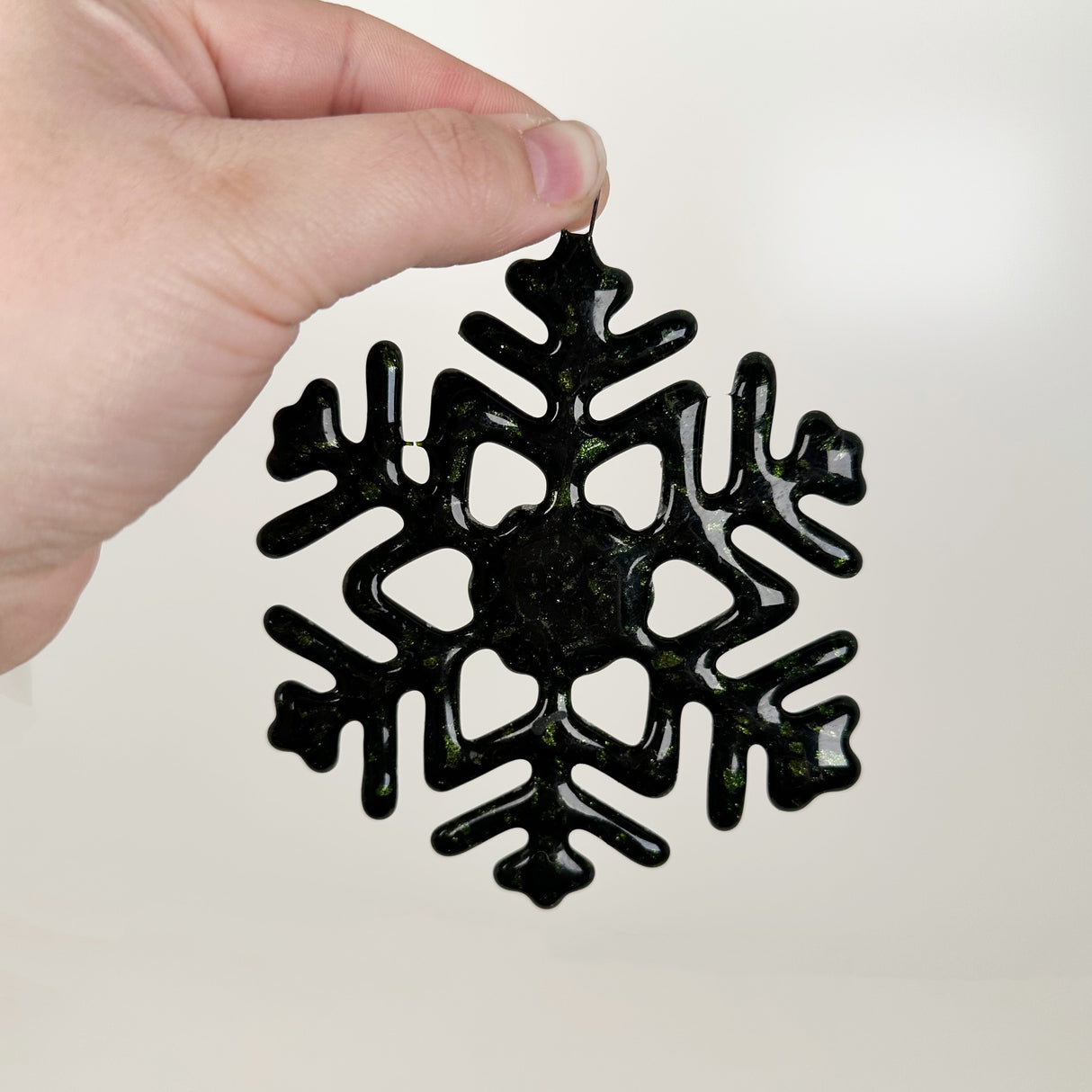 Fused Glass Snowflake Ornament - Multiple Styles Available | Figments of Imagination