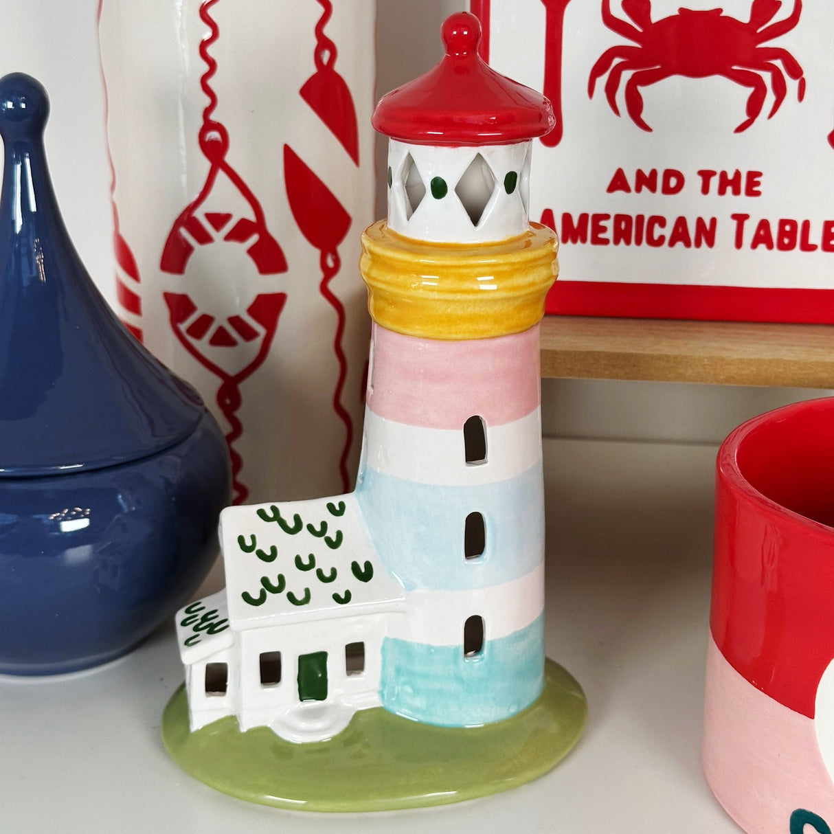Buoy & Lifesaver Column Vase in 5 Colors | Wholesale