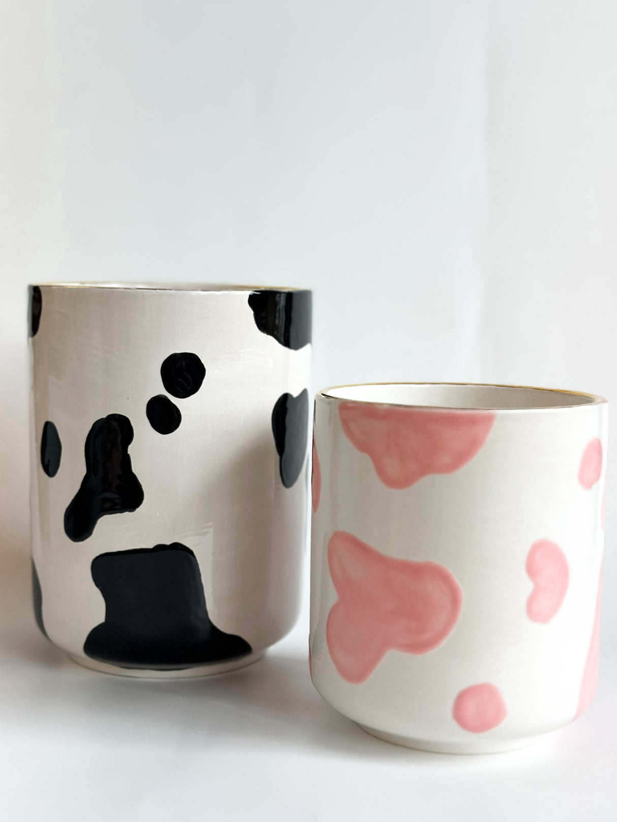 Cow Print Vase