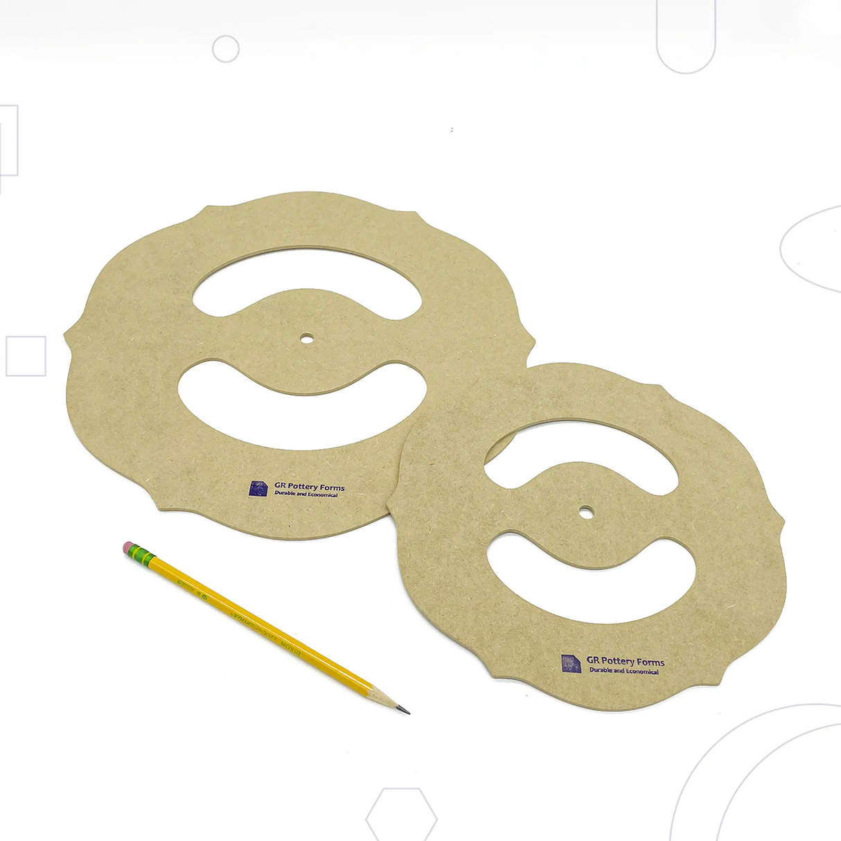 Rim Template T4 - Iris - 2 pack