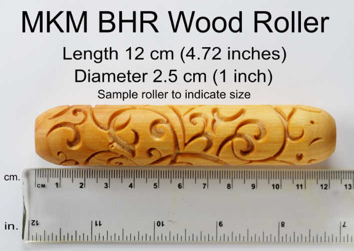 MKM Big Hand Roller- Snow Flakes- BHR-033