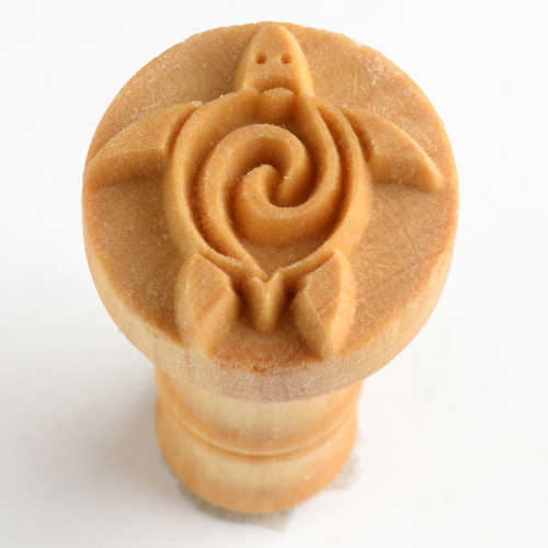 MKM Medium Round Stamp- Turtle- SCM-017