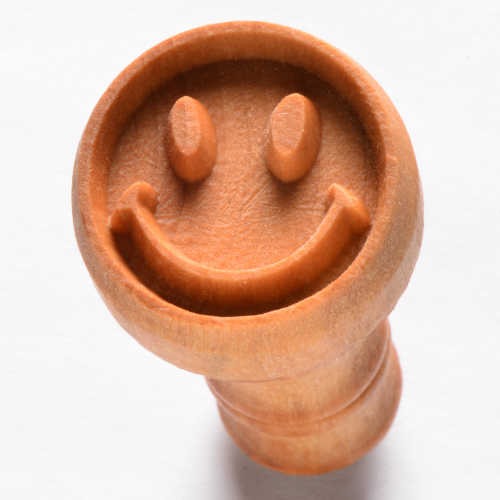 MKM Medium Round Stamp- Smiley Face- SCM-201