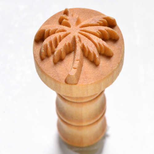 MKM Medium Round Stamp- Palm Tree- SCM-208