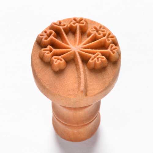 MKM Medium Round Stamp- Common Milkweed- SCM-246