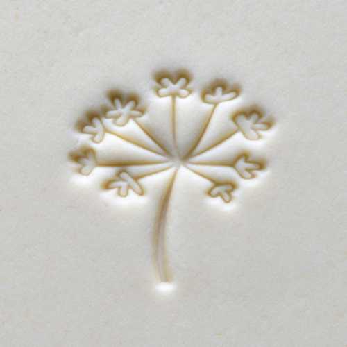 MKM Medium Round Stamp- Common Milkweed- SCM-246