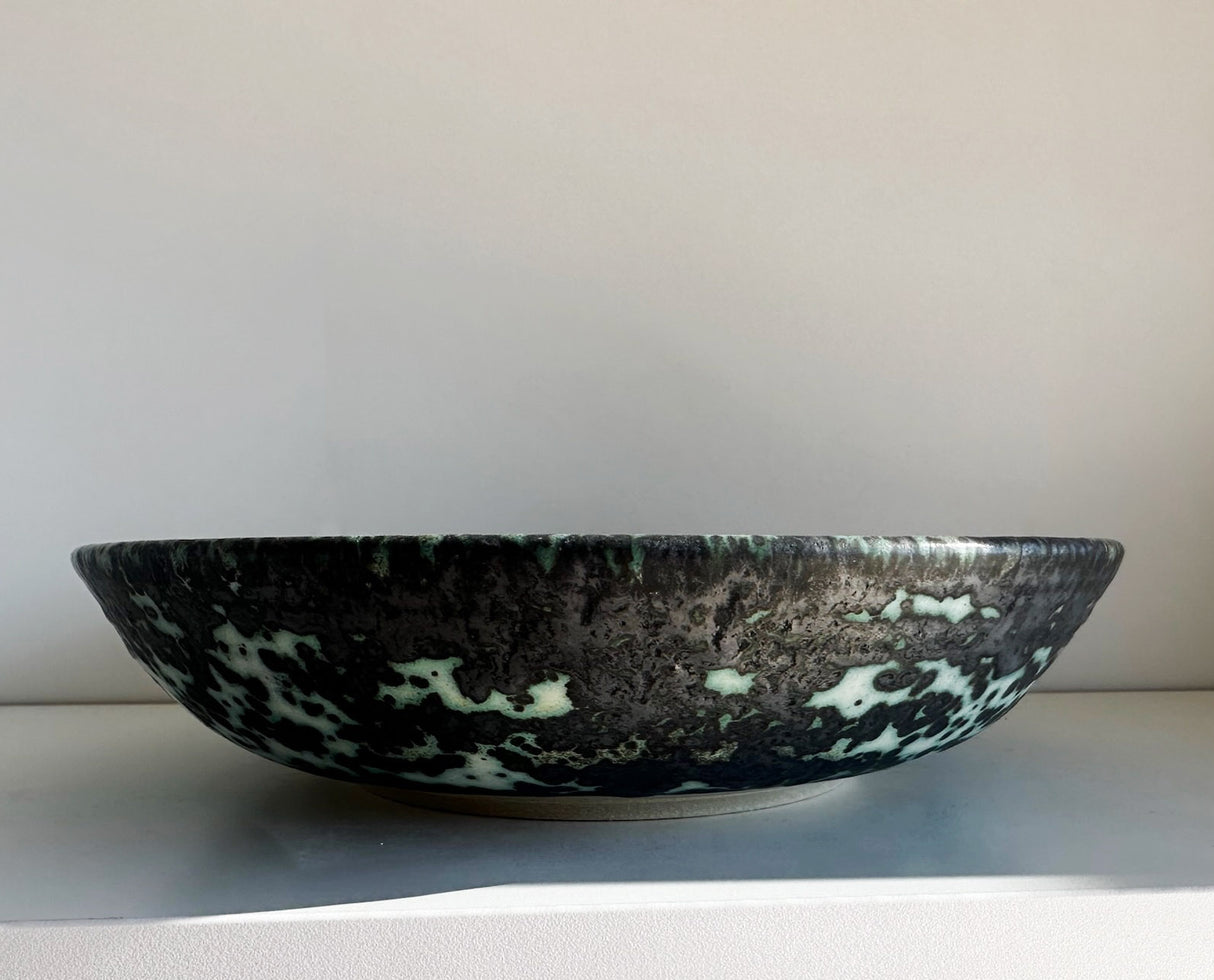 Moonscape Shallow Bowl | Pottery by Mike