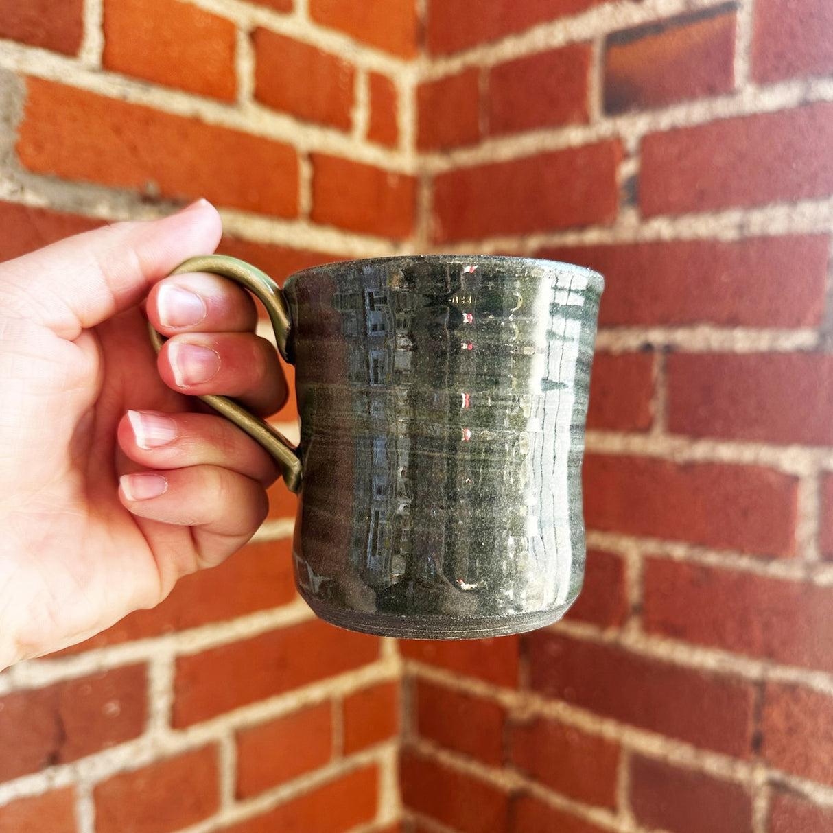 Sea Green & Blue Mugs | Pottery by Mike