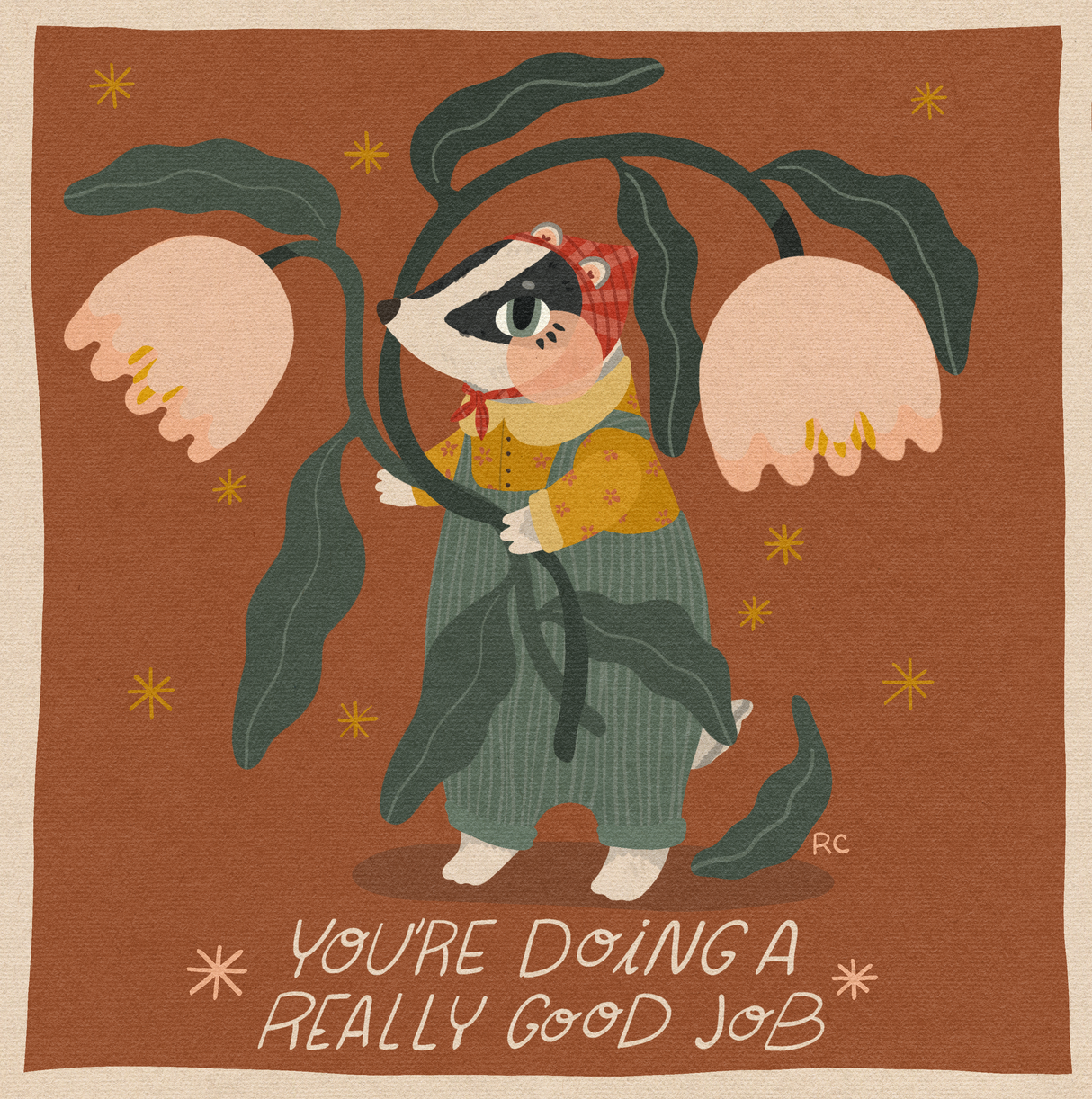 You're Doing a Good Job Print | Rachele Cromer