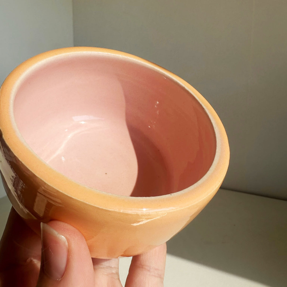 Peach Bowl | Terra Clay Co.