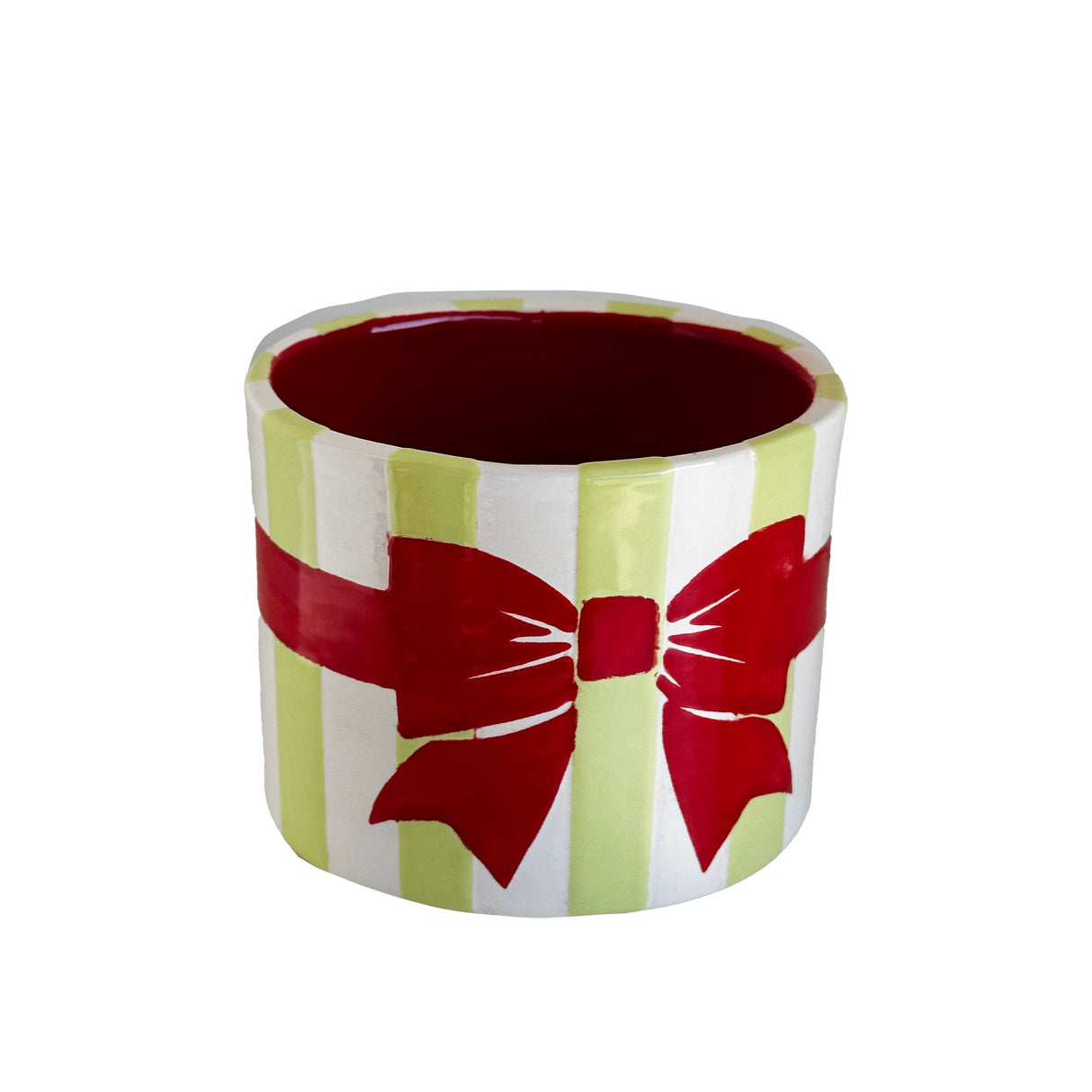 Wrapped up with a Ribbon Handpoured Candle & Vase | Wholesale