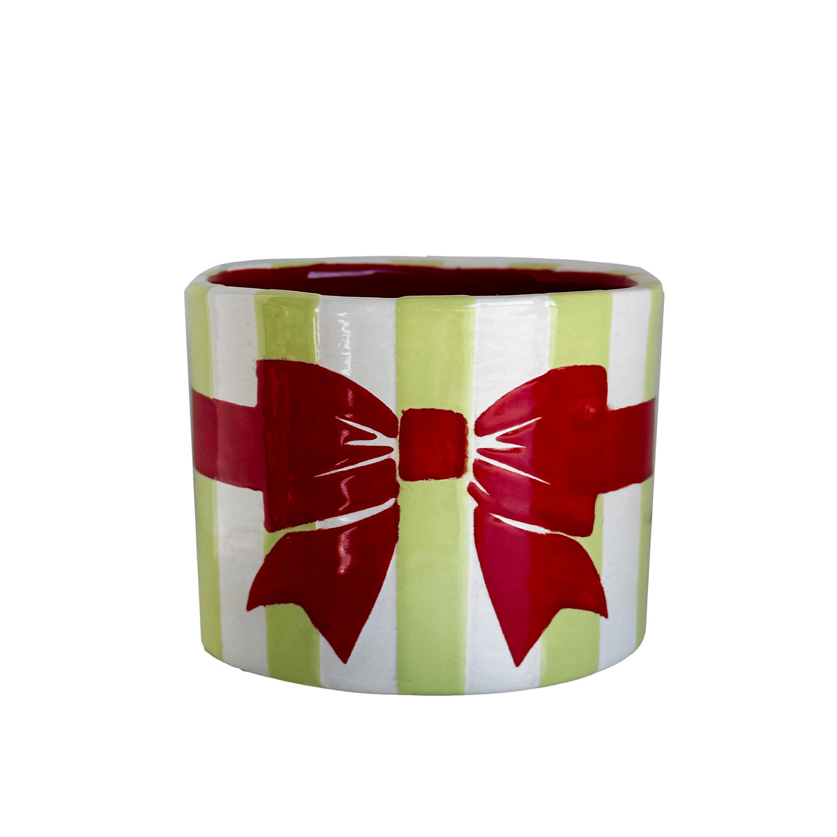 Wrapped up with a Ribbon Handpoured Candle & Vase | Wholesale