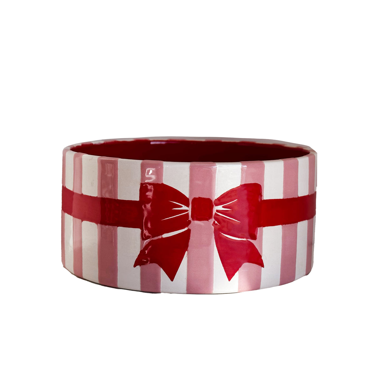 Wrapped up with a Ribbon Handpoured Candle & Vase | Wholesale