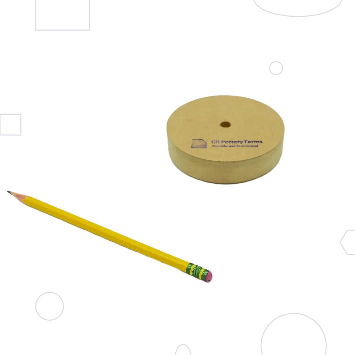 Wallie Round Form, 4"