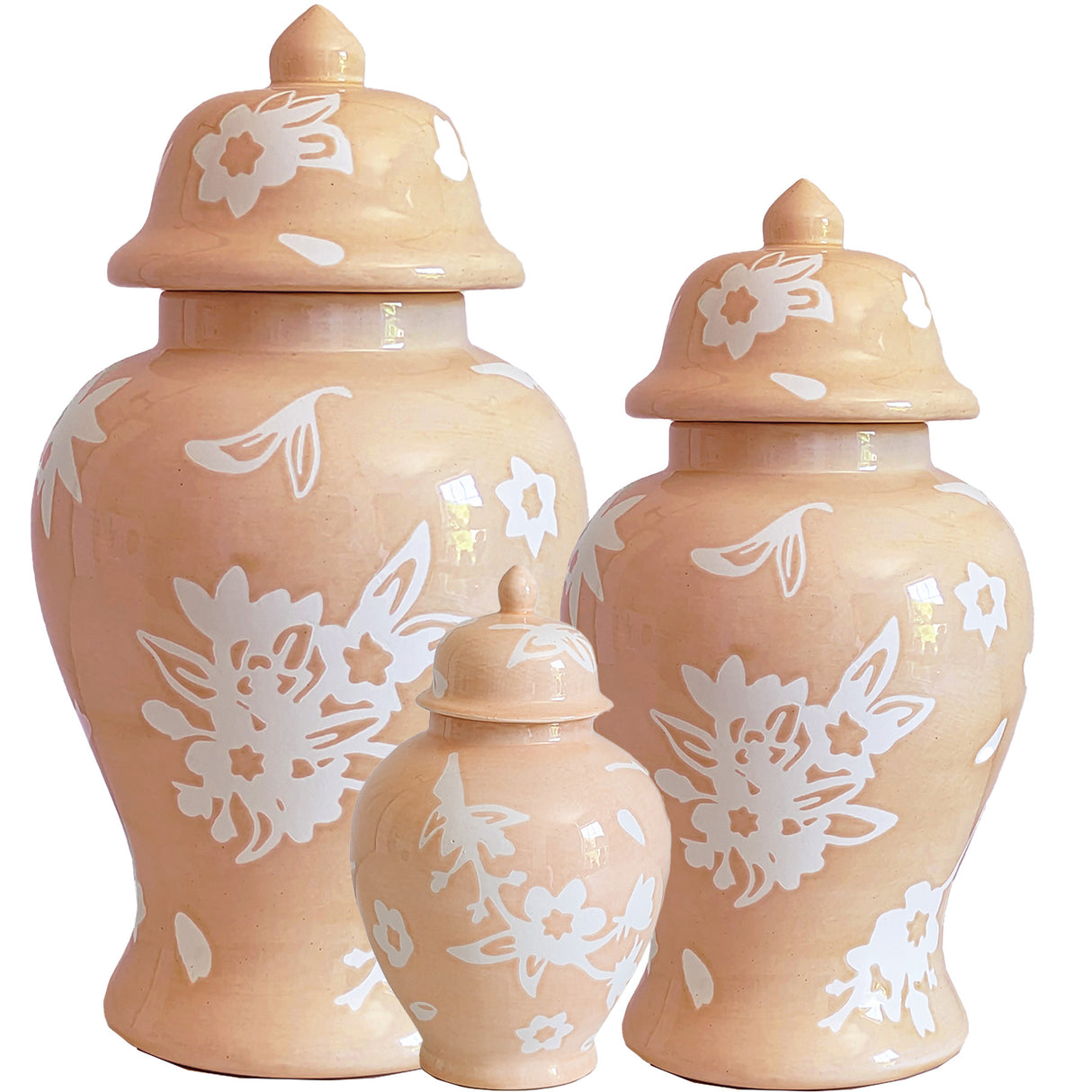 Sakura Ginger Jars in 16 Colors | Wholesale