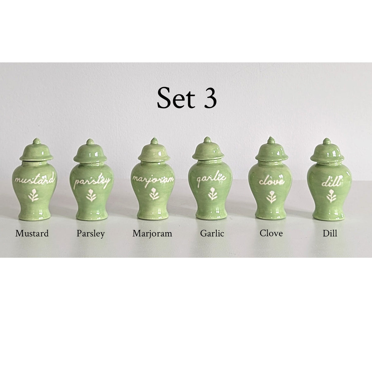 Spice Jar Set 3