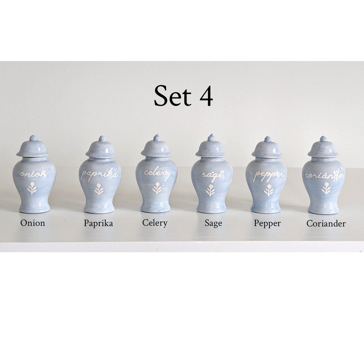 Spice Jar Set 4
