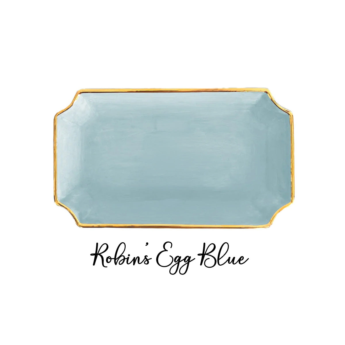 Zeta Tau Alpha Gold Monogram Decorative Tray